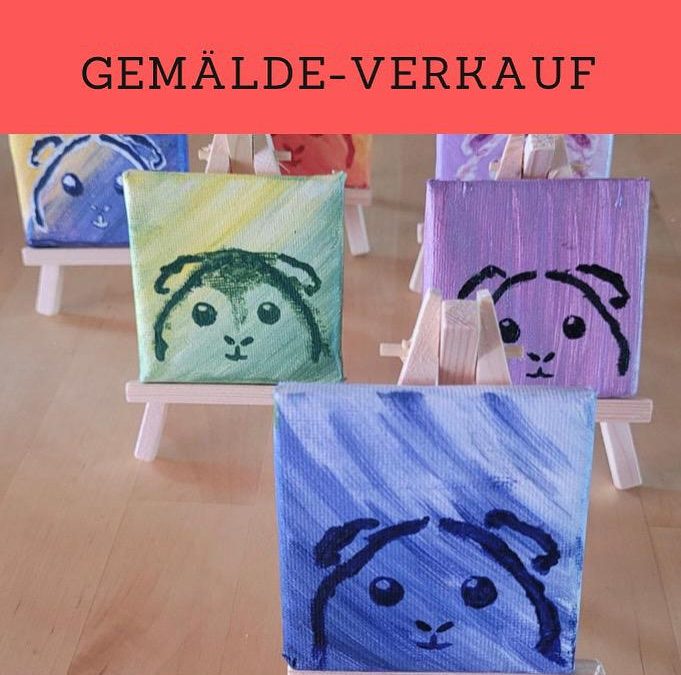 Gemälde-Verkauf zu Gunsten unserer Tierarzt-Kasse